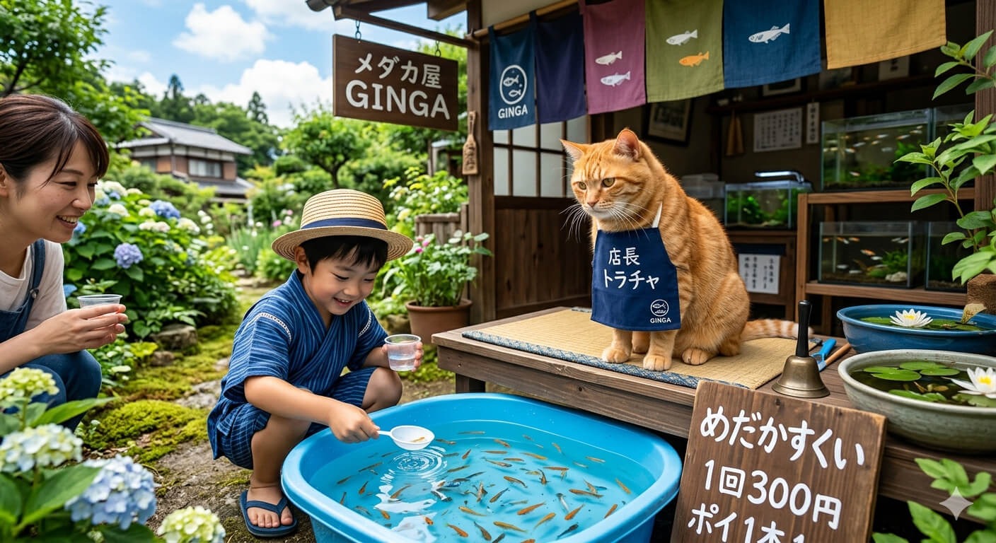 ―メダカ屋GINGA 外観